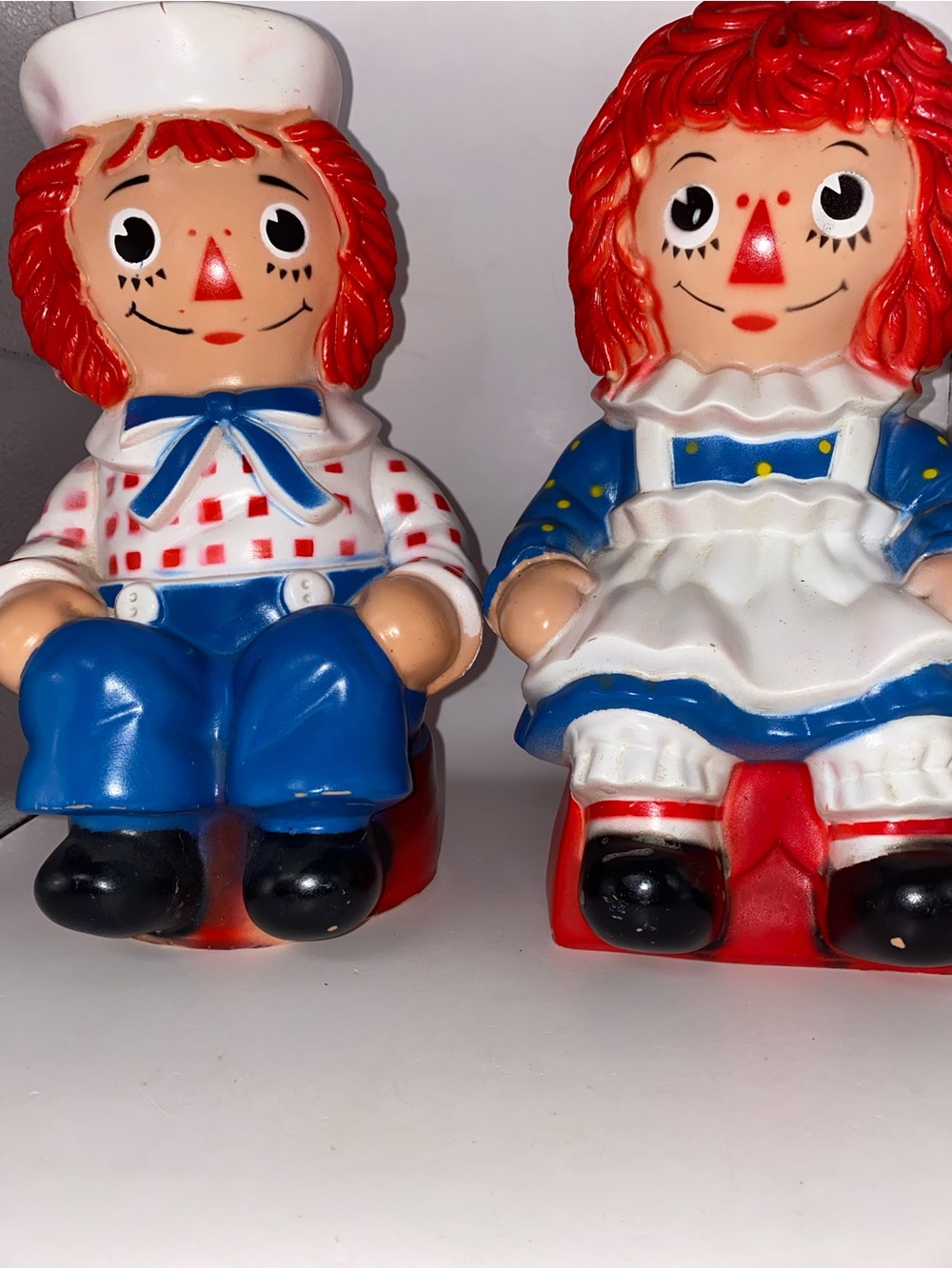 Vintage Raggedy Ann & Andy Coin/Piggy Banks